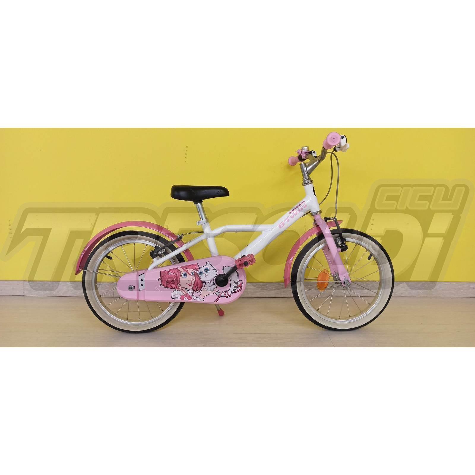 Occasione: Bici Bimba D 16" 1v Bianco/rosa